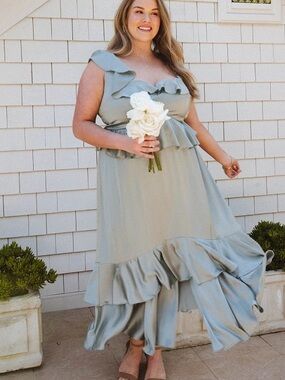 Show Me Your MuMu Reese Ruffle Dress